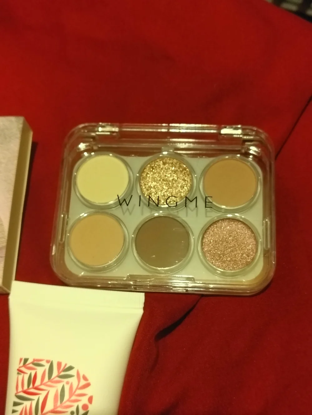 ipsy Mini Muse Eyeshadow Palette - Neutral Browns & Shimmer X 3 With Freebies
